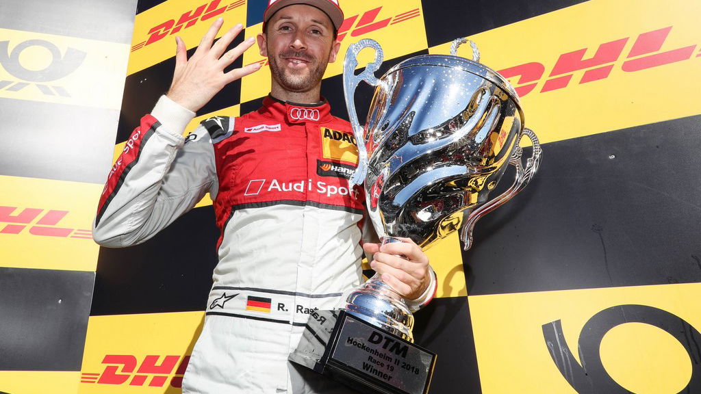 Rast 'not giving up' on title after making DTM history